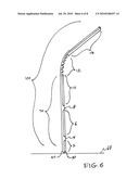 Insole for a ballet slipper diagram and image