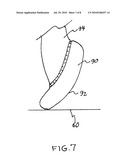 Insole for a ballet slipper diagram and image