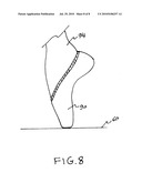 Insole for a ballet slipper diagram and image