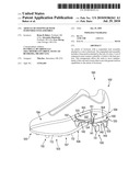 Article of Footwear with Suspended Stud Assembly diagram and image