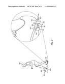 Article of Footwear with Suspended Stud Assembly diagram and image