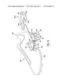 Article of Footwear with Suspended Stud Assembly diagram and image