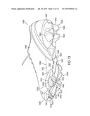 Article of Footwear with Suspended Stud Assembly diagram and image