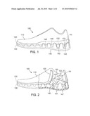 Removable Heel Pad for Foot-Receiving Device diagram and image