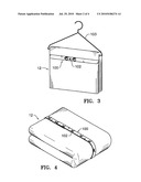 IDENTIFICATION BANDS FOR FOLDED LINENS diagram and image