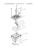 Remotely operated electronic rotatable decoy stand diagram and image