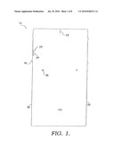 ROOFING SHINGLE WITH A LAYING LINE diagram and image