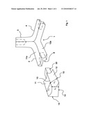 BAR-TYPE SUPPORTING STRUCTURE FOR FORMING A FRAME, COMPRISING A PLURALITY OF NODES AND BARS CONNECTING THE NODES diagram and image