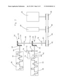 SELF-PROPELLED AGRICULTURAL HARVESTING MACHINE HAVING TWO INTERNAL COMBUSTION ENGINES diagram and image