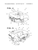 Exhaust system thermal enclosure diagram and image