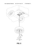 SPARE TIRE AND RIM THEFT PREVENTION DEVICE diagram and image