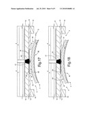 METHOD FOR FORMING A PROTECTIVE COAT ABOUT A CUTBACK BETWEEN PIPES FORMING PART OF AN UNDERWATER PIPELINE diagram and image