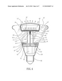 Heat dissipating device for LED light-emitting module diagram and image