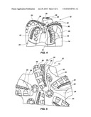 CUTTING STRUCTURES FOR CASING COMPONENT DRILLOUT AND EARTH-BORING DRILL BITS INCLUDING SAME diagram and image