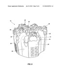 CUTTING STRUCTURES FOR CASING COMPONENT DRILLOUT AND EARTH-BORING DRILL BITS INCLUDING SAME diagram and image