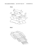 PACKAGING DEVICE, CUSHIONING MEMBER USED FOR THE SAME, AND METHOD OF MANUFACTURING CUSHIONING MEMBER diagram and image