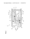 OPTICAL FIBER CUTTING DEVICE, OPTICAL FIBER CUTTING METHOD, AND OPTICAL FIBER CUTTING BLADE MEMBER diagram and image