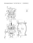 AXIAL FLOW CONTROL VALVES HAVING AN INTERNAL ACTUATOR diagram and image