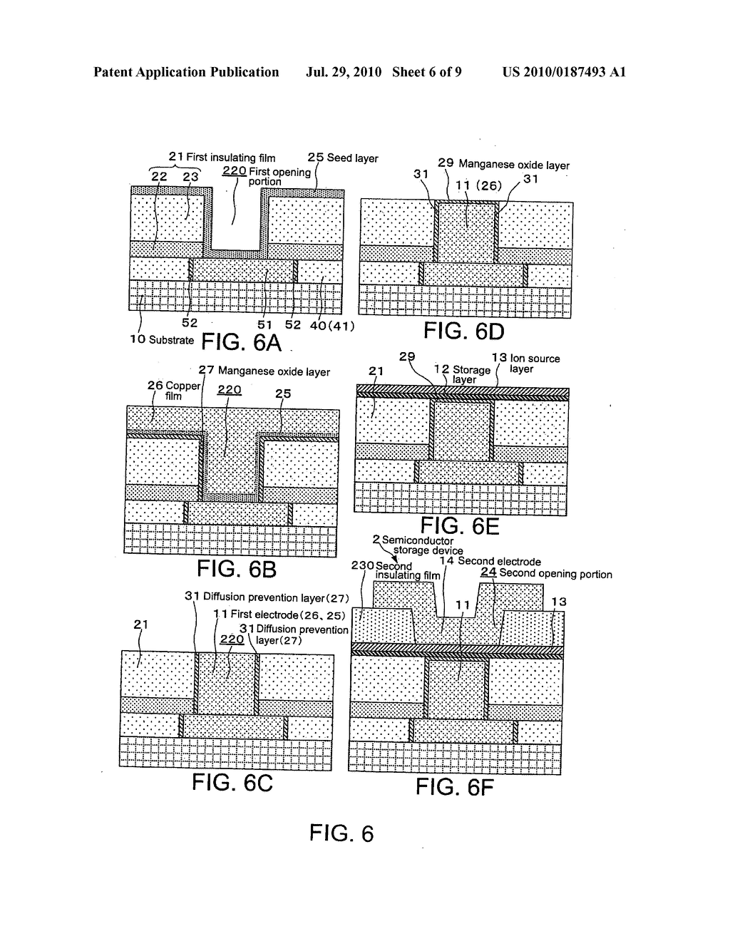 Semiconductor storage device and method of manufacturing the same - diagram, schematic, and image 07