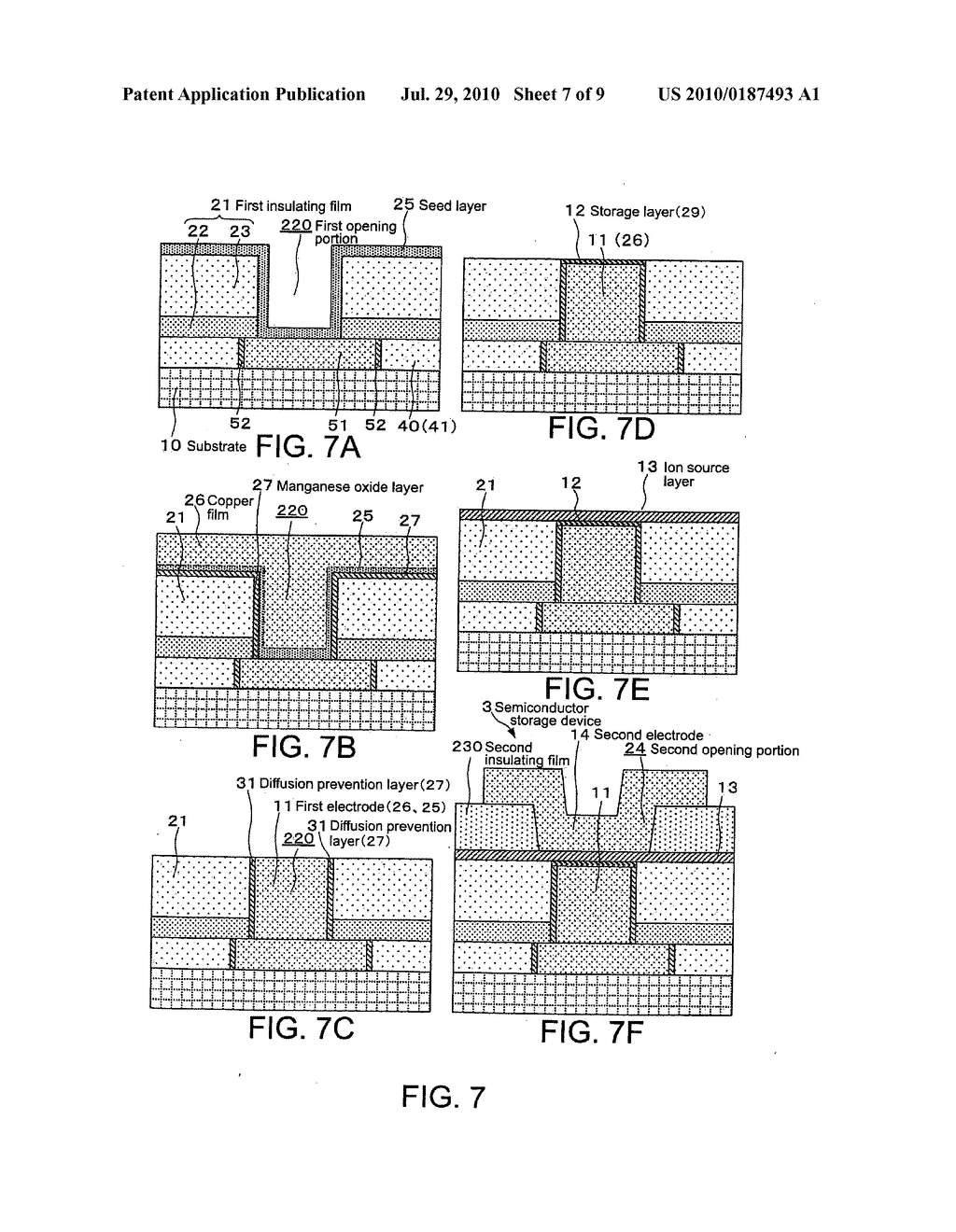 Semiconductor storage device and method of manufacturing the same - diagram, schematic, and image 08