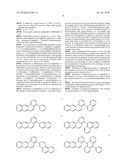 BENZANTHRACENE DERIVATIVES FOR ORGANIC ELECTROLUMINESCENT DEVICES diagram and image