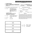 BLUE ORGANIC LIGHT EMITTING DEVICE diagram and image