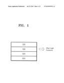 BLUE ORGANIC LIGHT EMITTING DEVICE diagram and image