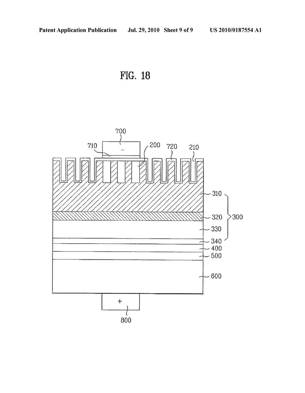 LIGHT EMITTING DEVICE HAVING VERTICAL STRUCTURE AND METHOD FOR MANUFACTURING THE SAME - diagram, schematic, and image 10