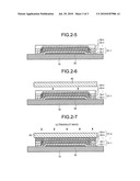 ORGANIC ELECTROLUMINESCENCE DEVICE AND METHOD FOR PRODUCING THE SAME diagram and image