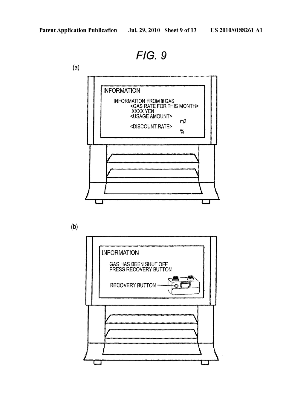 GAS APPLIANCE MONITORING APPARATUS - diagram, schematic, and image 10