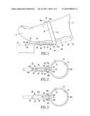 Ornamental thumb or finger ring with secured hidden contact interface input device diagram and image