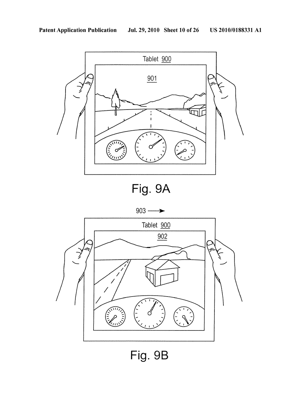 METHODS AND APPARATUSES FOR OPERATING A PORTABLE DEVICE BASED ON AN ACCELEROMETER - diagram, schematic, and image 11