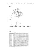 TOUCHPAD COMPRISING STRUCTURE FOR TACTILE SENSATION AND TOUCH SENSOR USING THE SAME diagram and image