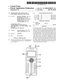 Information input device, and electronic apparatus using same diagram and image