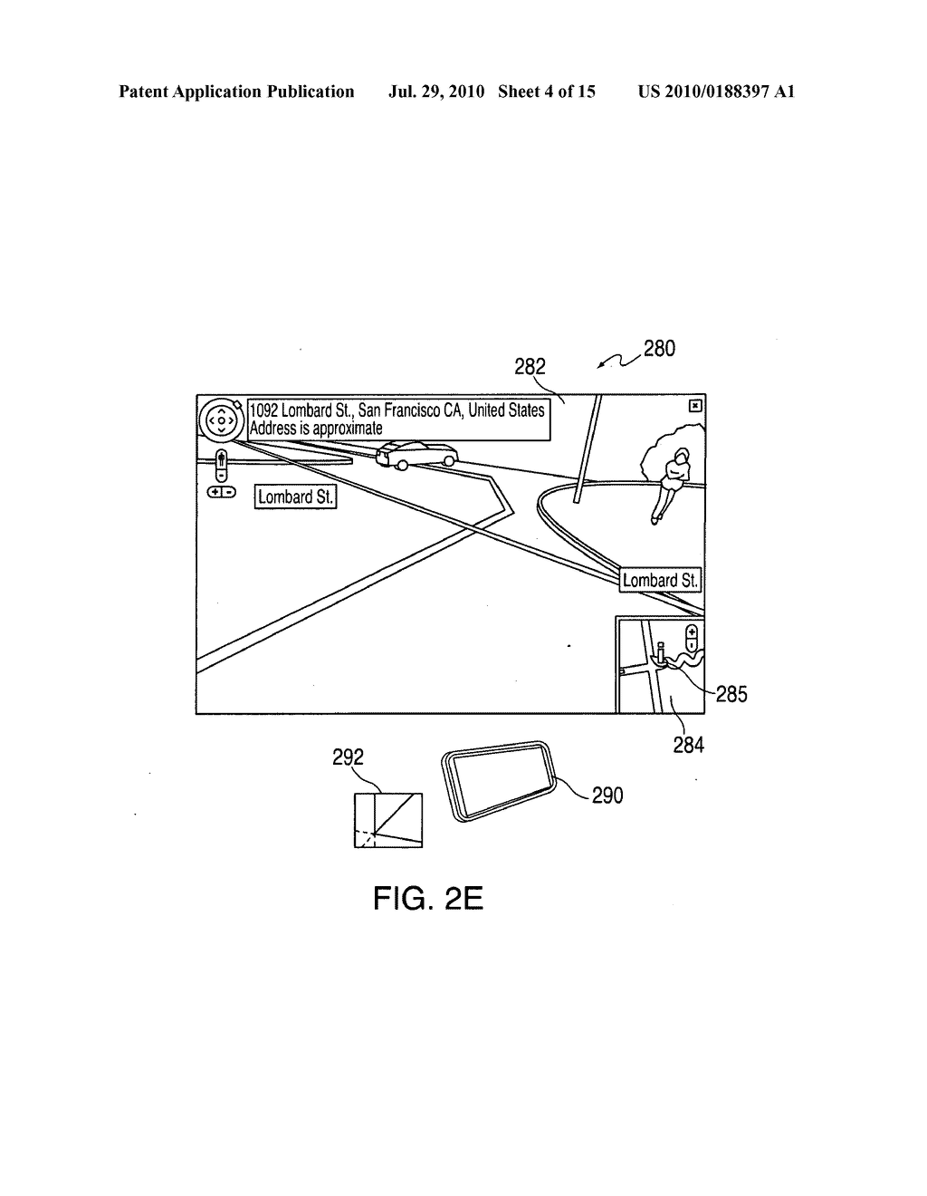 THREE DIMENSIONAL NAVIGATION USING DETERMINISTIC MOVEMENT OF AN ELECTRONIC DEVICE - diagram, schematic, and image 05