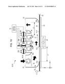 RECORDING APPARATUS AND METHOD OF CONTROLLING AIR RELEASING VALVE IN DRYING SECTION OF THE RECORDING APPARATUS diagram and image