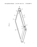 FRAME STRUCTURE AND DISPLAY EQUIPPED WITH THE SAME diagram and image