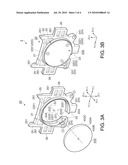 LENS FRAME, LENS HOLDING DEVICE, AND PROJECTOR diagram and image