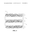 ELECTROMAGNETIC INTERFERENCE SHIELDING STRUCTURE INCLUDING CARBON NANOTUBE OR NANOFIBER FILMS AND METHODS diagram and image