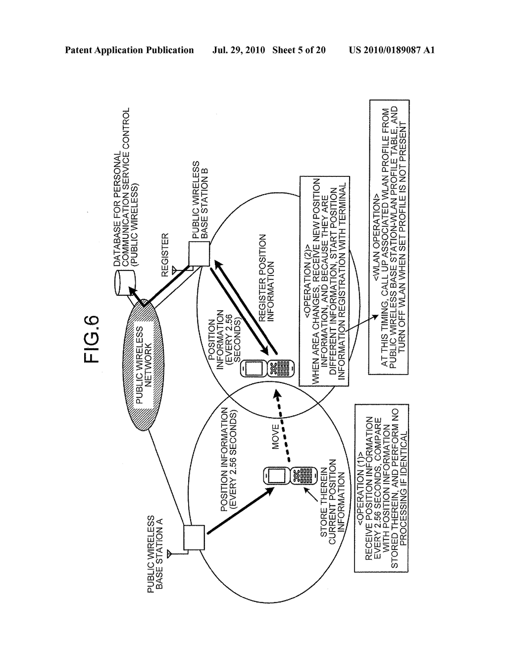 WIRELESS COMMUNICATION TERMINAL, WIRELESS COMMUNICATION TERMINAL CONTROL METHOD, AND COMPUTER PRODUCT - diagram, schematic, and image 06