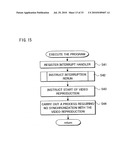 Content reproducing apparatus, method for using content reproducing apparatus, and non-transitory recording medium diagram and image