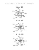 Cushion material fastening structure for interior trim part diagram and image