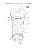 Two Part Container Adapted To Separately Hold Consumable Foodstuffs diagram and image