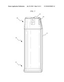 BATTERY PACK WITH HIGH AND LOW CURRENT DISCHARGE TERMINALS diagram and image