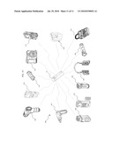 BATTERY PACK WITH HIGH AND LOW CURRENT DISCHARGE TERMINALS diagram and image