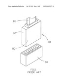 Flat cable connector diagram and image