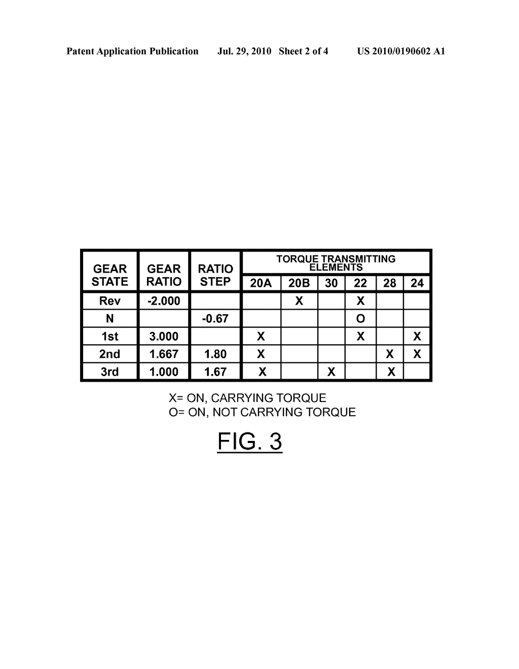 MULTI-SPEED TRANSMISSION HAVING TWO PLANETARY GEAR SETS - diagram, schematic, and image 03