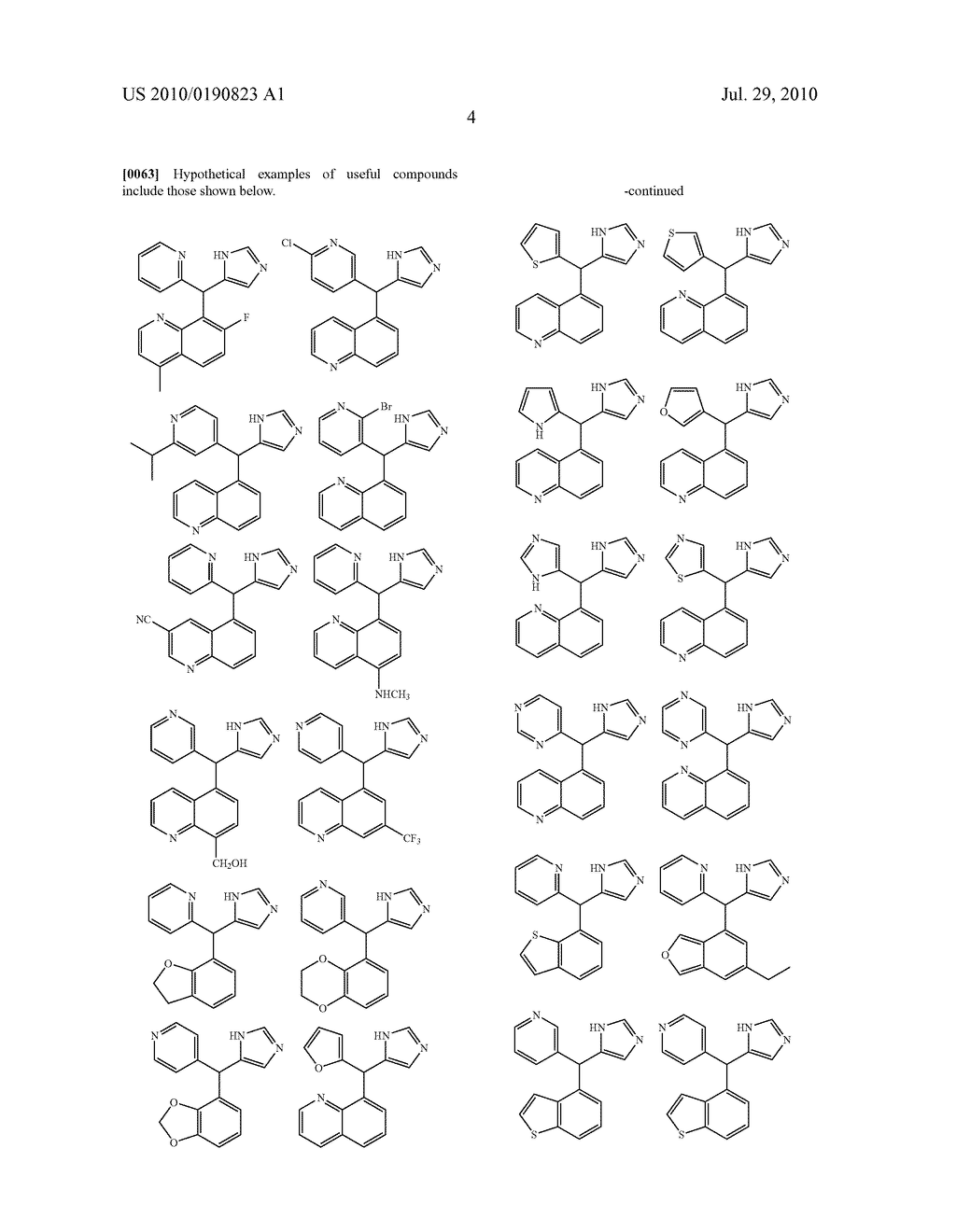 Therapeutic ((Bicylicheteroaryl)Imidazolyl) Methylheteroaryl Compounds - diagram, schematic, and image 05