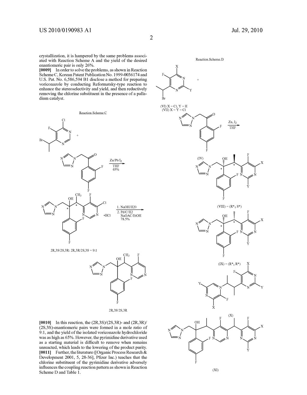 PROCESS FOR PREPARING VORICONAZOLE - diagram, schematic, and image 03