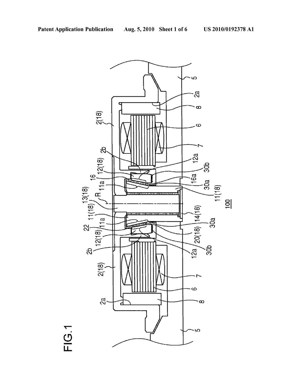 METHOD FOR MANUFACTURING A FLUID DYNAMIC BEARING, A FLUID DYNAMIC BEARING, A MOTOR, AND A DISK DRIVE DEVICE - diagram, schematic, and image 02